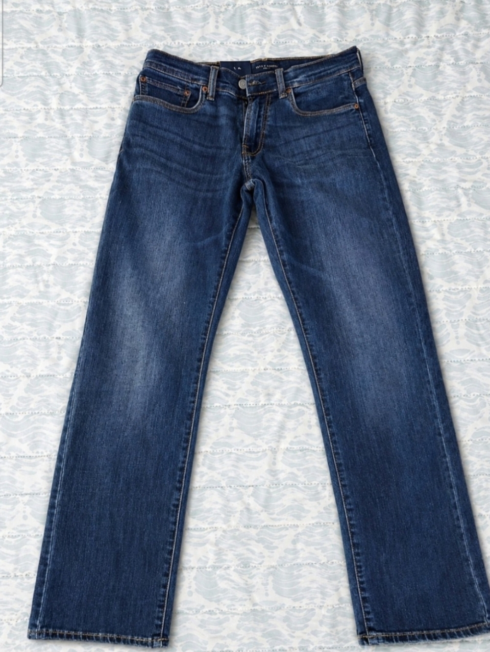 Lucky Brand Men's Straight Jeans - Dark Blue Wash